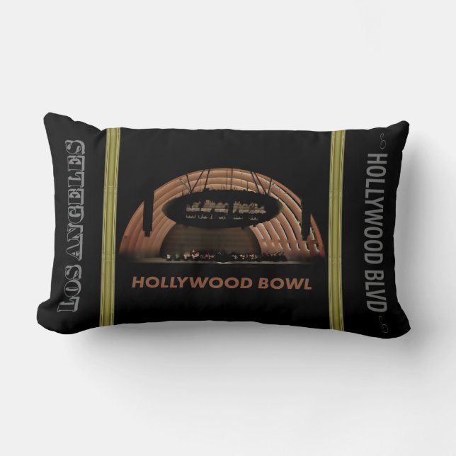 Poster Hollywood Blvd. Coussin Lumbar (Recto)