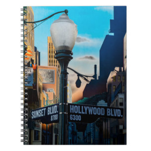 Poster Hollywood Blvd. Notebook