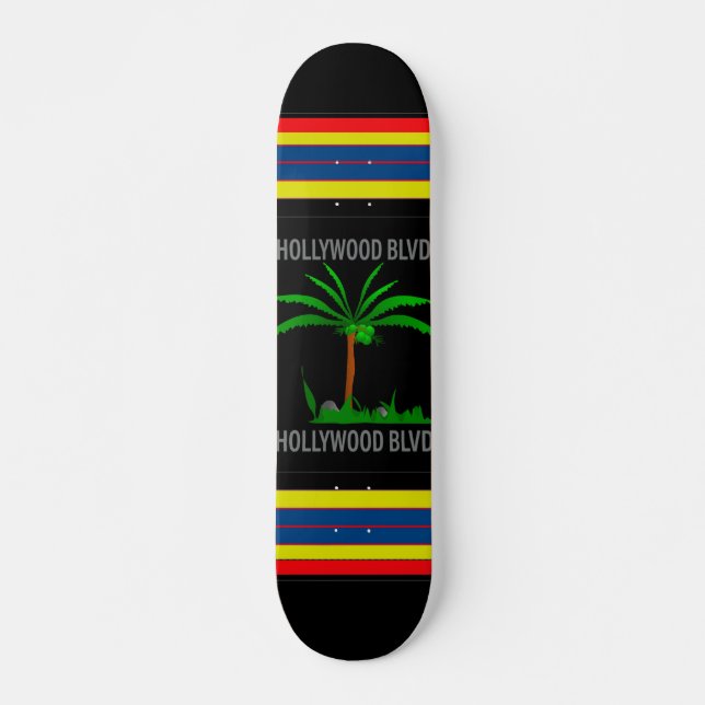 Poster Hollywood Blvd. Skateboard (Front)