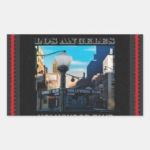 Poster Hollywood Blvd. Sticker