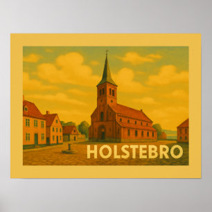 Poster Holstebro Danemark Giacometti