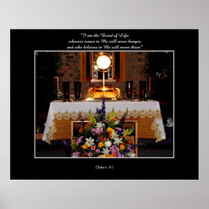 Poster Holy Eucharist