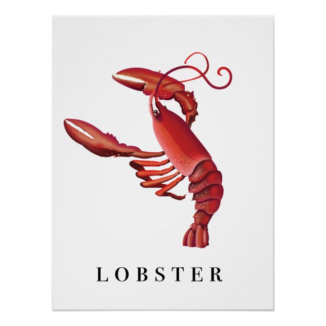 Poster Homard (Devant)