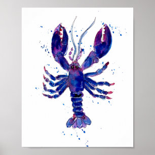 Poster Homard pourpre