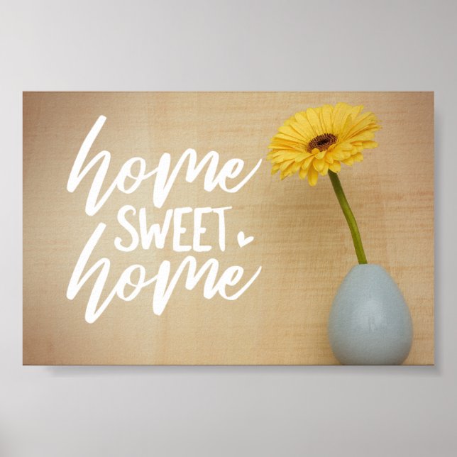 Poster Home Sweet Home (Devant)