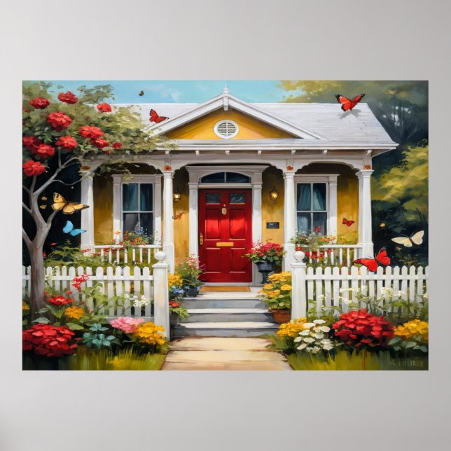 Poster Home Sweet Home (Devant)