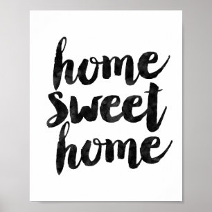 Poster Home Sweet Home