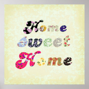 Poster Home Sweet Home