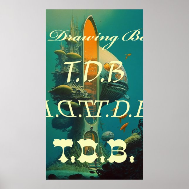 Poster Home Sweet Home (logo TDB) (Devant)