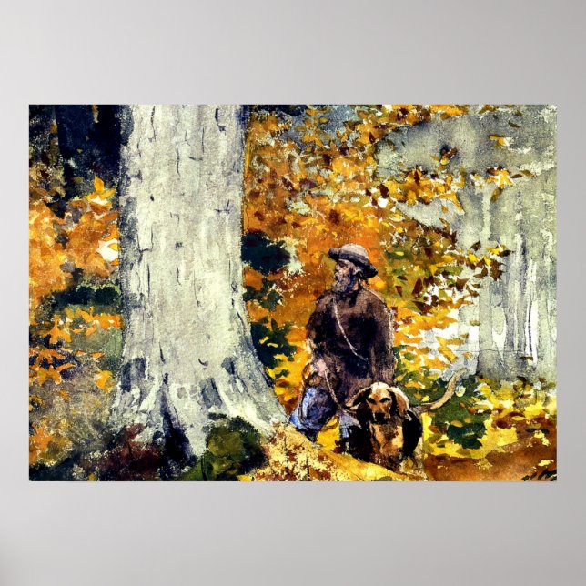 Poster Homer - Adirondack Woods (Devant)