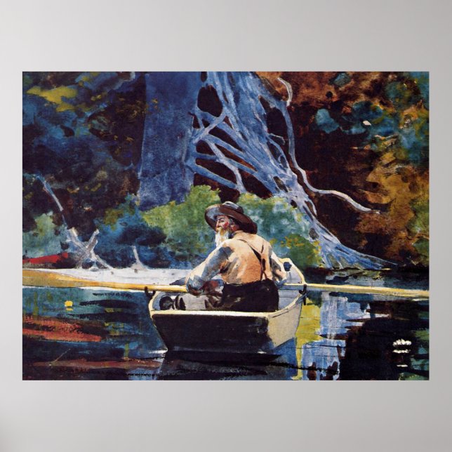 Poster Homer - Guide Adirondack (Devant)