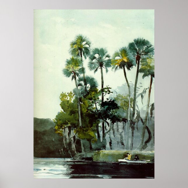 Poster Homer - Homosassa River (Devant)