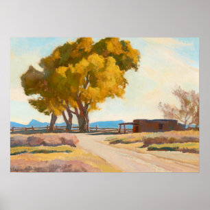 Poster Homestead by Maynard Dixon