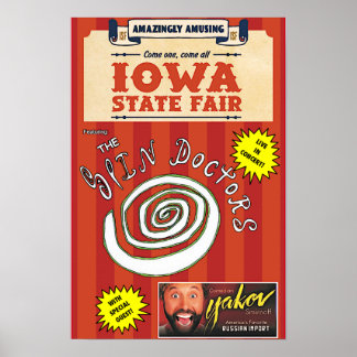 Poster Hommage à l'Iowa State Fair