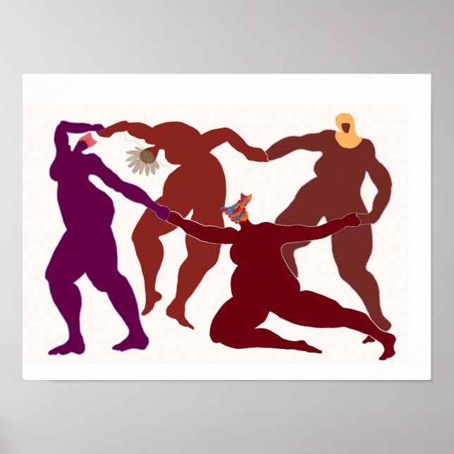 Poster Hommage à Matisse (Devant)