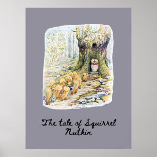 Poster Hommage au hibou