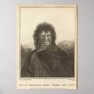 Poster Homme, bruit de Noël, Chili