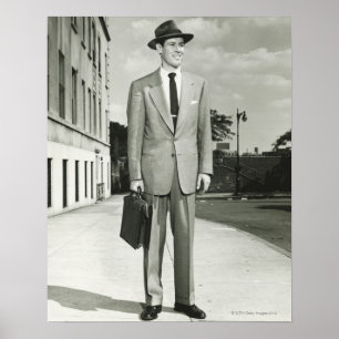 Poster Homme dans le costume
