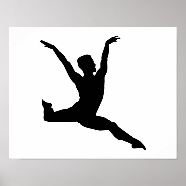 Poster Homme de ballet (Devant)