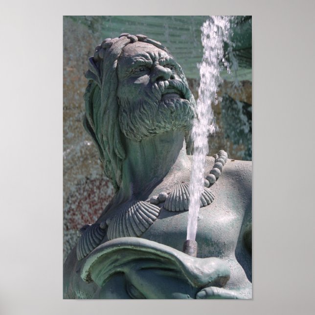 Poster homme d'eau (Devant)