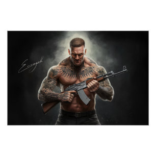 Poster Homme Enraged