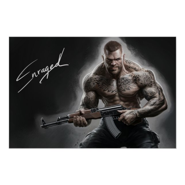 Poster Homme Enraged 02 (Front)