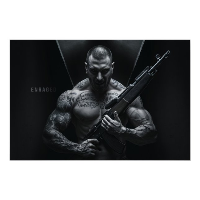 Poster Homme Enraged 03 (Front)