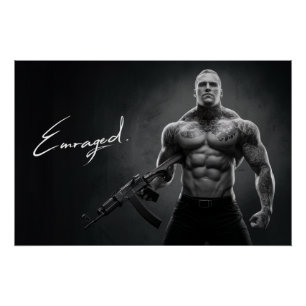 Poster Homme Enraged 07