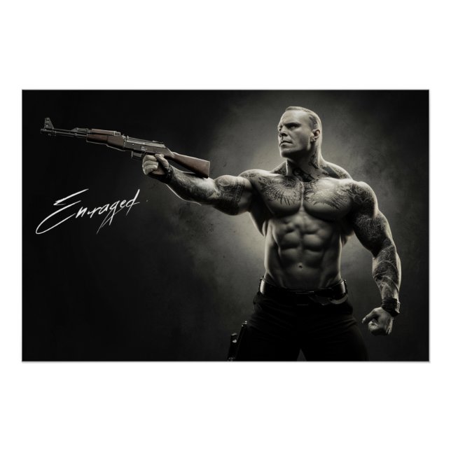 Poster Homme Enraged 08 (Front)