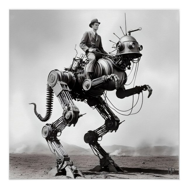 Poster Homme et machine (Devant)