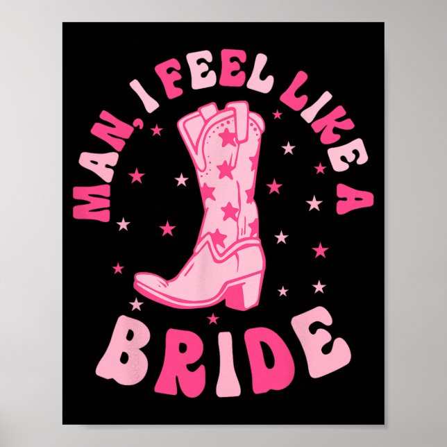 Poster Homme Je Me Sens Comme Une Mariée Filles Nashville (Devant)