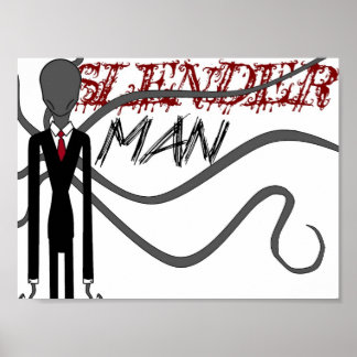 Poster Homme mince