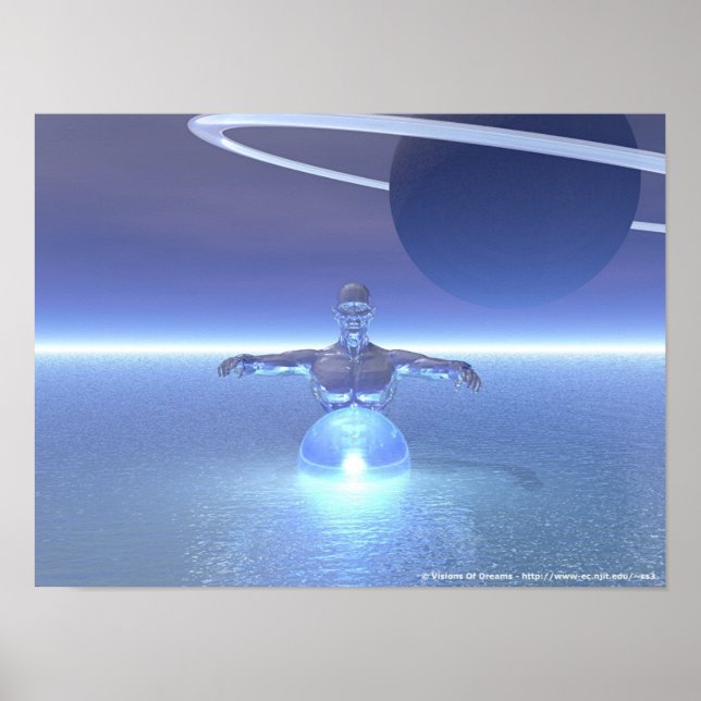 Poster Homme planétaire (Devant)