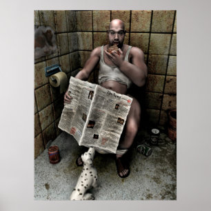 Poster homme sale