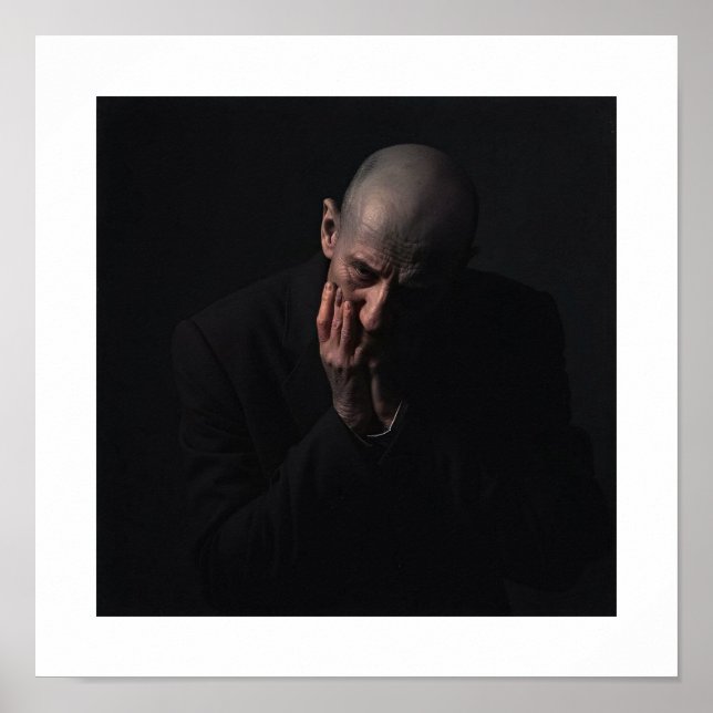 Poster Homme solitaire (Devant)