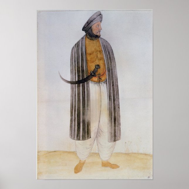 Poster Homme turc (Devant)