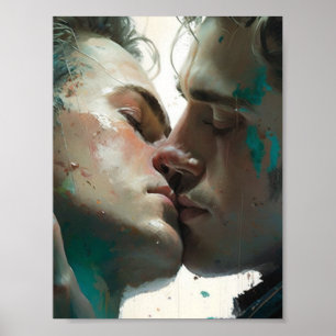 Poster Hommes amoureux