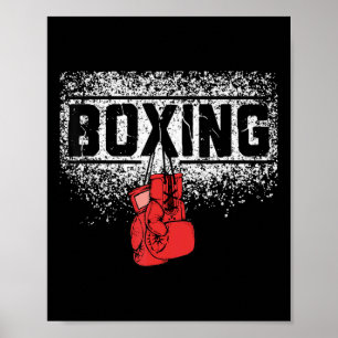 Poster Hommes Femme Boxer Vintage Boxer Glovers Boxer