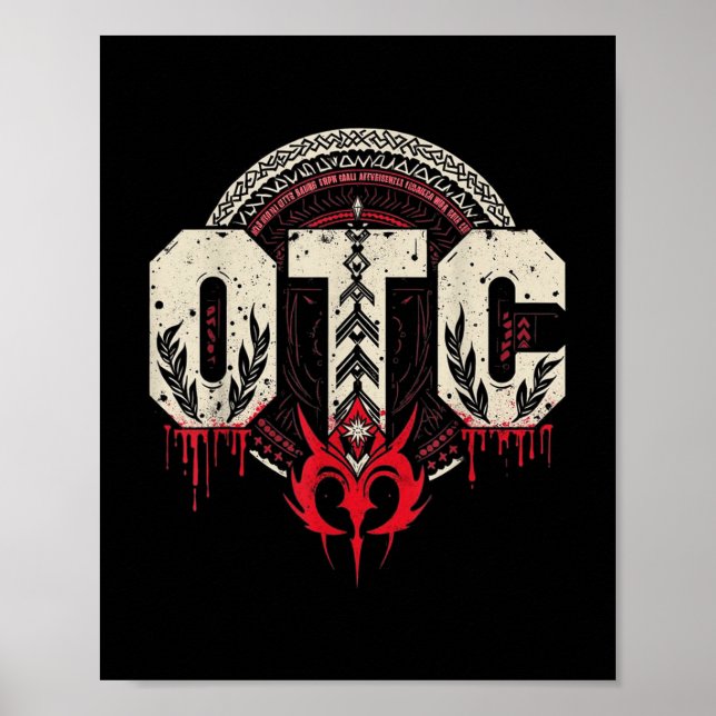 Poster Hommes Femmes Enfants Otc Bloodline Roman Fan M (Devant)