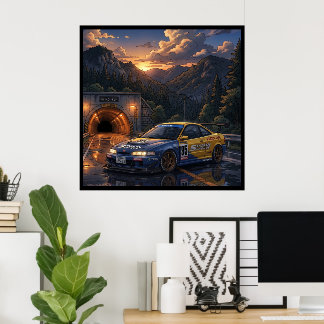 Poster Honda Integra Type R JTCC