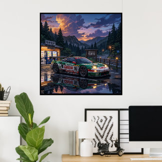 Poster Honda NSX GT