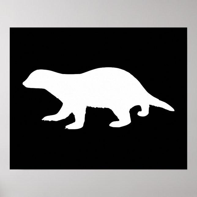 Poster Honey Badger (Devant)