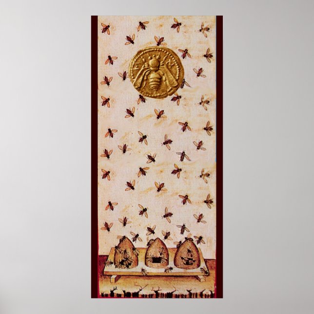 POSTER HONEY BEE, MAINTIEN DE L'OEUVRE, MAINTIEN DE L'OEU (Devant)