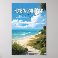 Honeymoon Island State Park Florida Travel Vintage