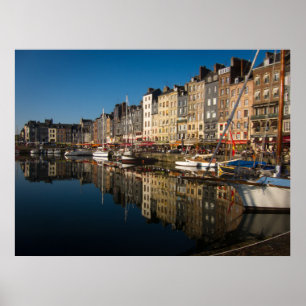 Poster Honfleur Harbour, France