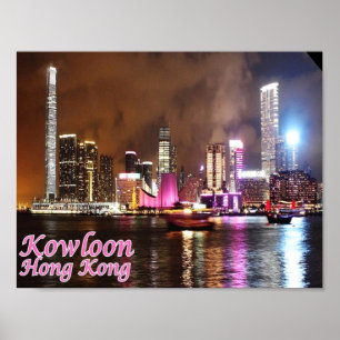 Poster Hong Kong - Kowloon -