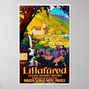 Poster Hongrie lillafured