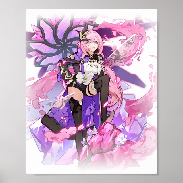 Poster Honkai Impact 3ème Elysia (Devant)