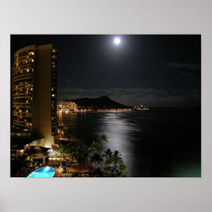 Poster Honolulu Hawaï