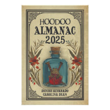 Hoodoo Almanac 2025 Couverture Art Glossy